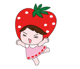 Strawberry daughter sticker #4504885