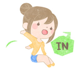 Natural Girl! sticker #4505200