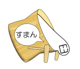 The Crab and the Crane sticker #4505434