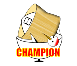 The Crab and the Crane sticker #4505436