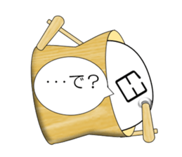 The Crab and the Crane sticker #4505438