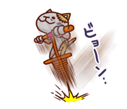 the pad of cat @ zombie sticker #4505867