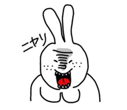 Strong rabbit sticker #4506578