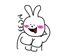 Strong rabbit sticker #4506582