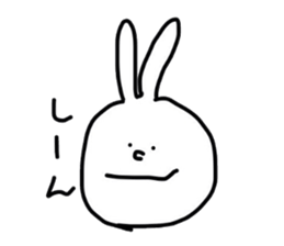 Strong rabbit sticker #4506598