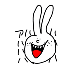 Strong rabbit sticker #4506604