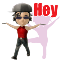 Hip hop3D sticker #4506968