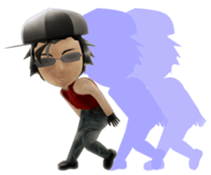 Hip hop3D sticker #4506971