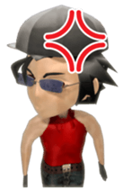 Hip hop3D sticker #4506986