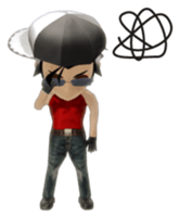 Hip hop3D sticker #4506989