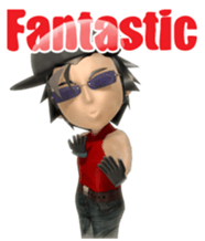 Hip hop3D sticker #4506993