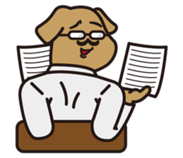 Dog that is capable sticker #4507219