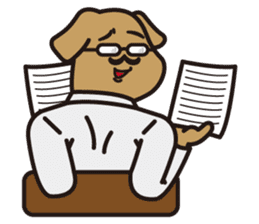 Dog that is capable sticker #4507219