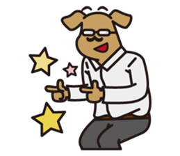 Dog that is capable sticker #4507233