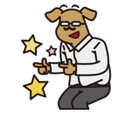 Dog that is capable sticker #4507233