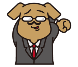 Dog that is capable sticker #4507237