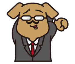 Dog that is capable sticker #4507237