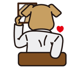 Dog that is capable sticker #4507240