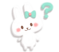 Mr. soft cute rabbit sticker #4507340