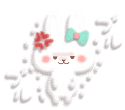 Mr. soft cute rabbit sticker #4507341