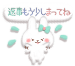 Mr. soft cute rabbit sticker #4507350