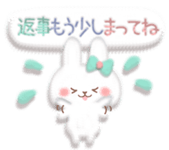 Mr. soft cute rabbit sticker #4507350