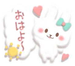 Mr. soft cute rabbit sticker #4507361