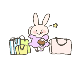 cat rabbit bear sticker #4507855