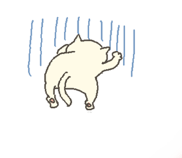 cat rabbit bear sticker #4507869