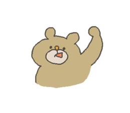 cat rabbit bear sticker #4507887