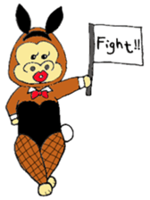 Gorilla women sticker #4507911
