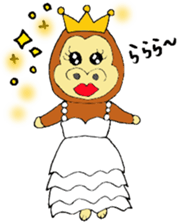 Gorilla women sticker #4507917