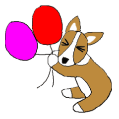 Love, healing corgi dog 2