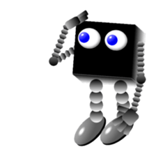 Black Cube sticker #4508132