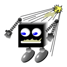 Black Cube sticker #4508142