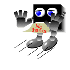 Black Cube sticker #4508143