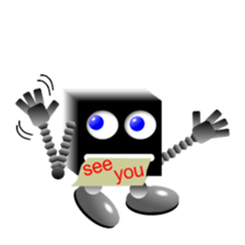 Black Cube sticker #4508144