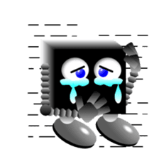 Black Cube sticker #4508149