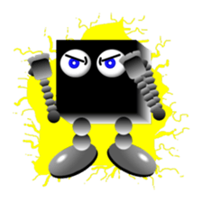 Black Cube sticker #4508155