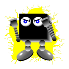 Black Cube sticker #4508155