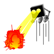 Black Cube sticker #4508156