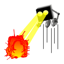 Black Cube sticker #4508156