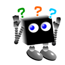 Black Cube sticker #4508158