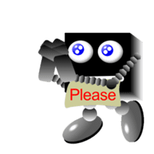 Black Cube sticker #4508160