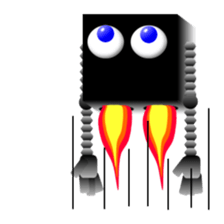 Black Cube sticker #4508163