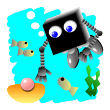 Black Cube sticker #4508164