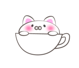 Annoying mushroom cat sticker #4508295