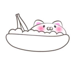 Annoying mushroom cat sticker #4508297