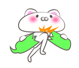 Annoying mushroom cat sticker #4508300