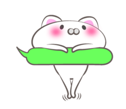 Annoying mushroom cat sticker #4508301